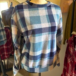 Massini Plaid Longsleeve Size Medium